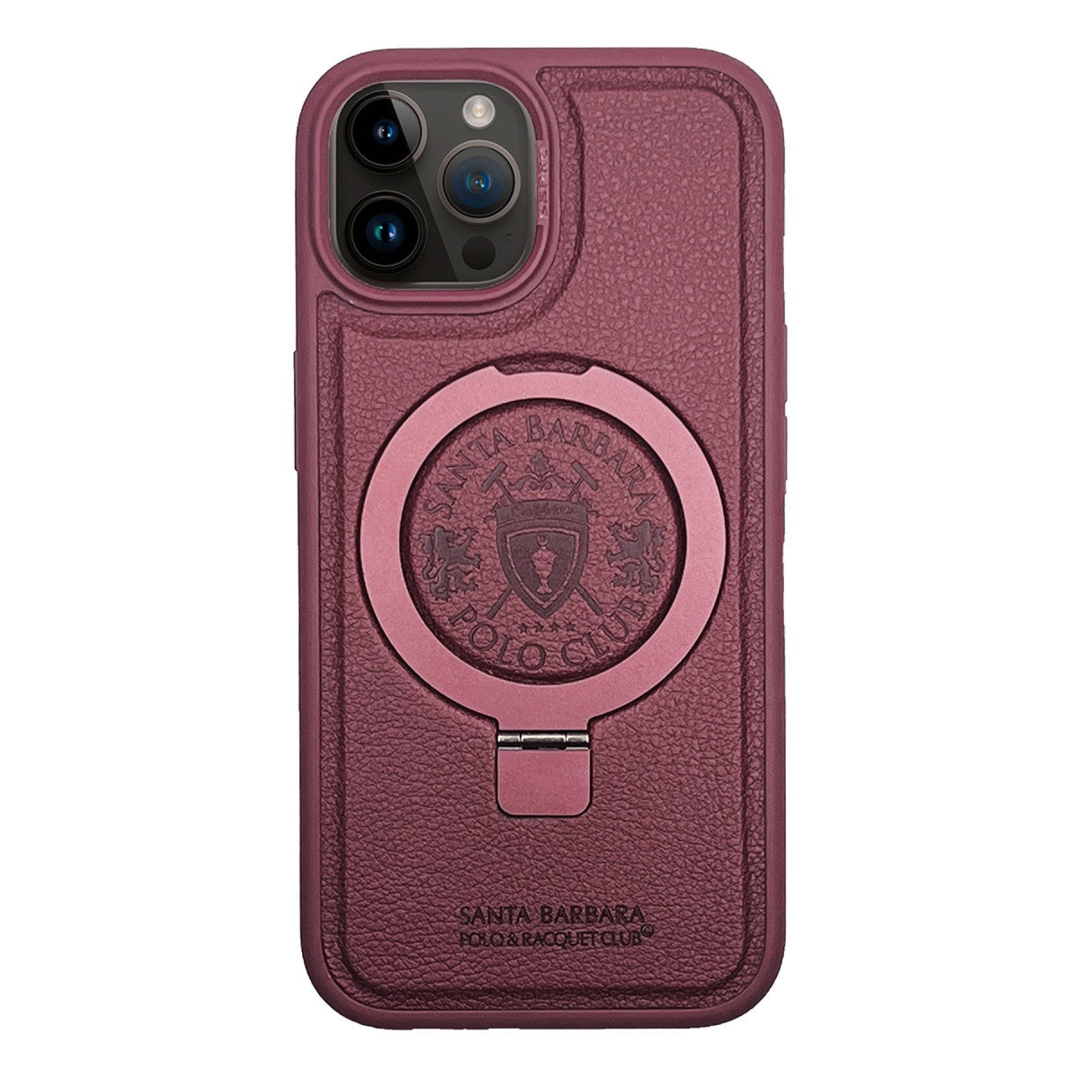 Santa Barbara Polo Racquet Club Apple iPhone 15 Pro Primo Magsafe Stand Kapak
